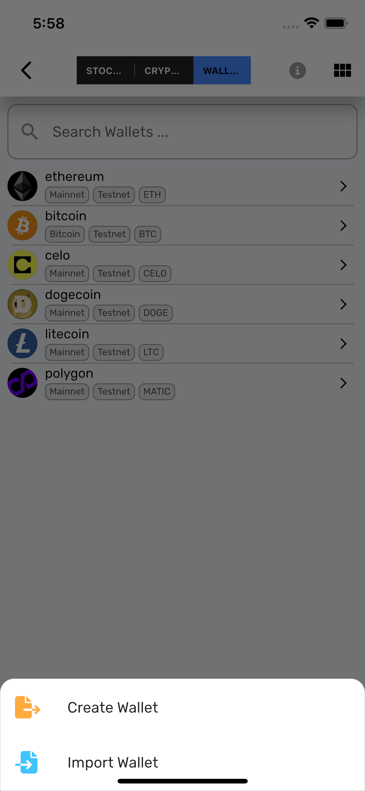 widget